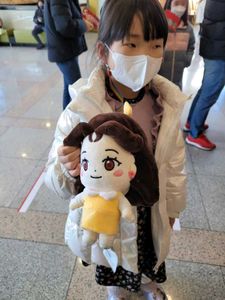 Sandbox School Lunch King Doll Hard plushie toy