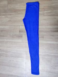 Blue Comfortable Leggings