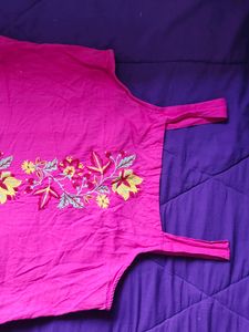 Sexy Fuschia Pink Kurti