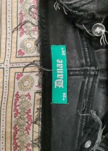 Butterfly Black Straight Jeans 🦋