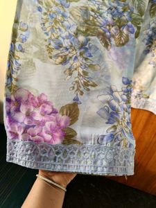 Floral Pakistani Three Piece Set