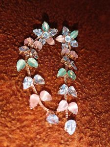 Floral Dangle Earrings