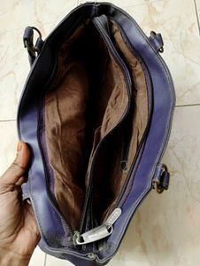 Violet Hand Bag With Freebies