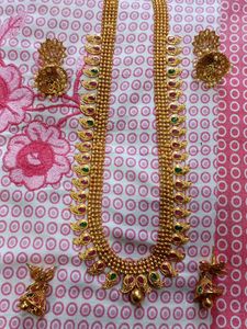 Gold Plated Necklace Set + freebies