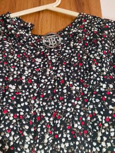Black Printed Dress