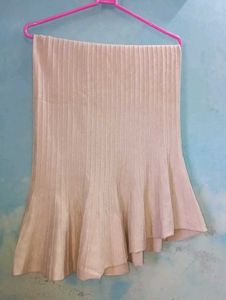 Ribbed Knit Mermaid Skirt