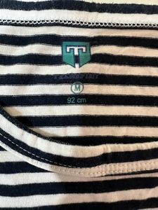 Striped Black And White Tshirt