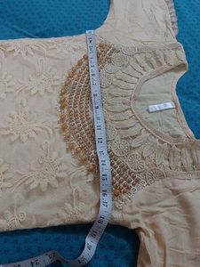 Skin Color Kurta