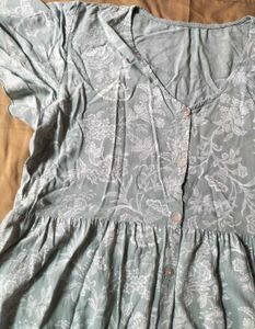 Light Blue Floral Dress