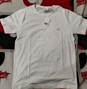 H&M Boys Plane White Tshirt