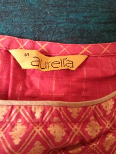 Aurelia Red Ethnic Kurta