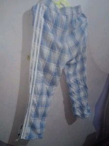 Adidas Plaid Track Pants