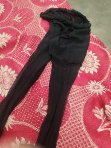 Ripped Black Full Stockings