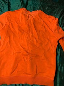 Orange &#39;Panda&#39; Sweatshirt