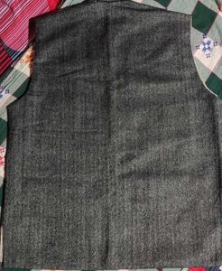 Grey Sleeveless Jacket