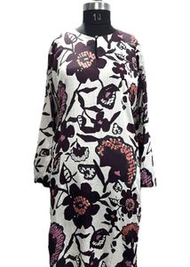 Floral Print Kurta