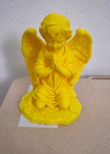 Praying Cherub Statues 3d Printed