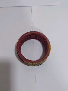 Colorful Beaded Bangle Set