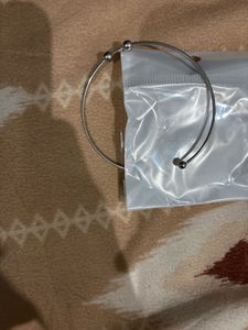 Pure Silver And Metal Kada – Stylish & Adjustable
