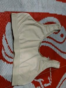 Comfortable Bras - Beige and White