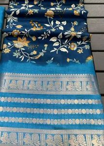 Beautiful Floral Print Saree
