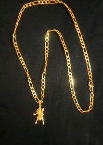 Golden Hanuman Ji Chain