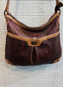 🇮🇹 ETRO Milano Imported Leather Bag