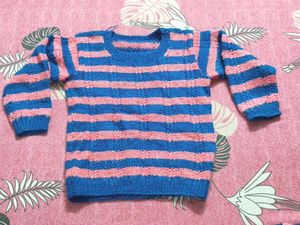 Baby Sweater With 2 Pjama Set
