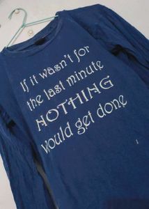 Blue Graphic Print T-Shirt