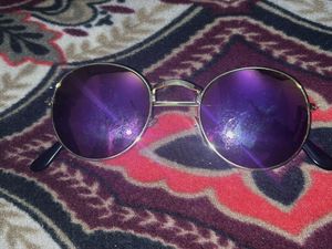 Sunglasses “Round Purple Lens”