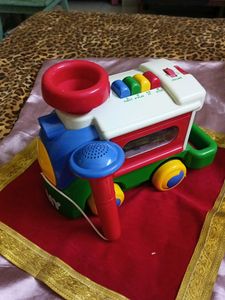 Engine Toy With Cassette Antique Piece