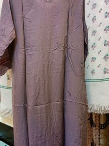 Embroidered Kurta plazzo set