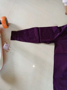 Van Heusen Purple Striped Shirt