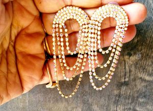 Sparkling Dangle Earrings