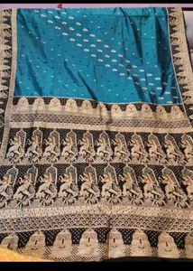 Elegant Blue Saree