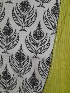 Stylish Lemon Green Short Kurti