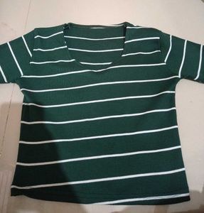 Striped Green T-Shirt