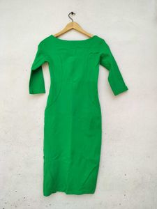 Green Bodycon dress