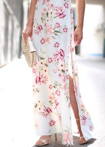 ❤️‍🔥Floral Halter Neck Slip Dress❤️‍🔥