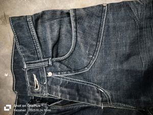 Men&#39;s Black Damage Jeans
