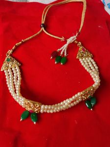 Pearl Choker Necklace