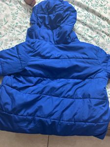 Boys Blue Puffer Jacket