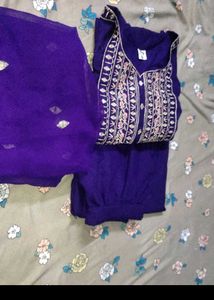 Kurta Bottom Dupatta Set New No Coins Bust 30/32