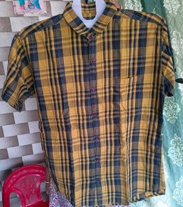 Combo 3 Shirt Red &amp; White Plaid Button-Down Shir