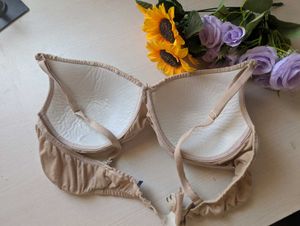 Comfortable Beige Bra