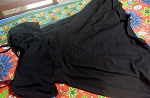 Black Fit&amp;flare One Piece