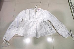 White Peasant Blouse