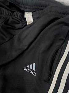 Adidas Track Pants - Black &amp; White