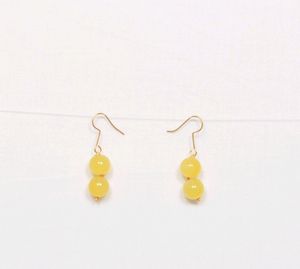 Yellow Necklace With Earrings.  Jewellery, Necklace, Chain, Earrings, Western, Beauty, Women, Jaipurjewelry, Kundanjewelry, Peacockjewellery, Forever 21, biba, Shein, Choker, Rings,