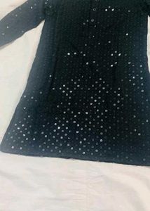 BOYS BLACK KURTHA &amp; PANT